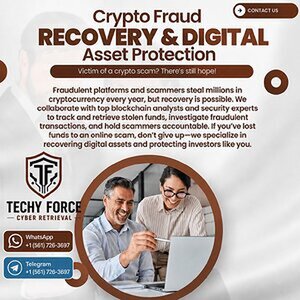 HIRE A HACKER FOR CRYPTO AND USDT SCAM RECOVERY SERVICES, Call TECHY FORCE CYBER RETRIEVAL
