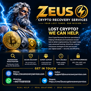 Looking for Professional Cryptocurrency Services to recover your lost USDT? Hire ZEUS CRYPTO RECOVERY SERVICES