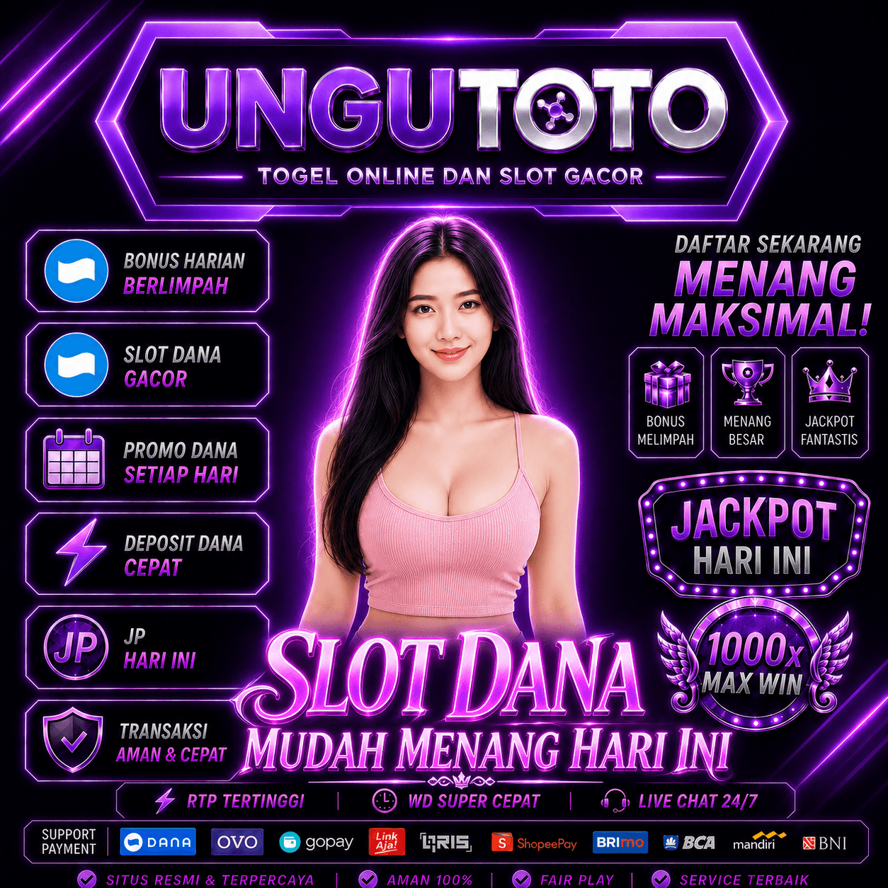 SLOT DANA !! UNGUTOTO BANDAR GAME ONLINE TERBESAR SE-ASIA